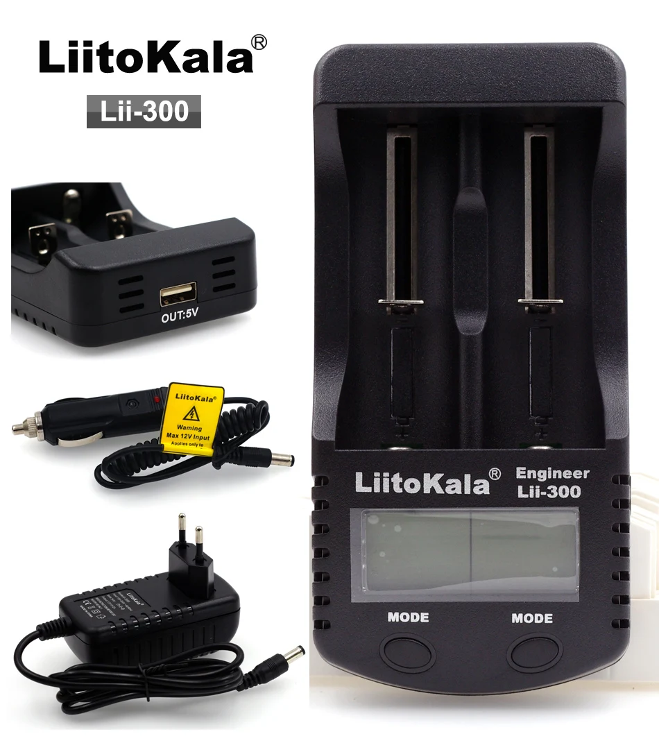 Liitokala Lii500/Lii402/Lii202/Lii100/Lii300/LiiS1 1,2 V/3,7 V 18650/26650/18350/16340/18500/AA/AAA зарядное устройство для литиевых батарей