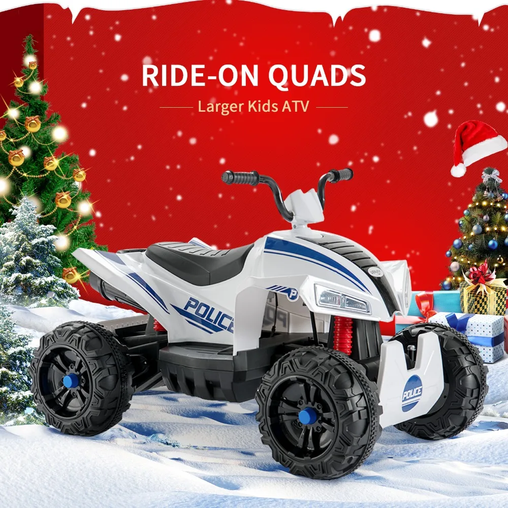 Uenjoy ATV для детей 4 Wheeler Quad 12 V батарея мощность электрическая езда на автомобиле