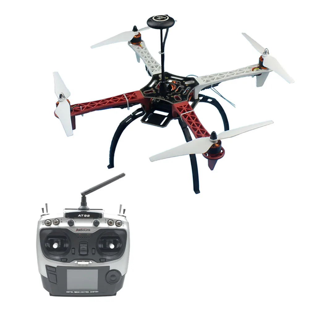 $256.5 JMT Assembled HJ 450F 4Aix RFT Full Kit with APM Flight Controller GPS Compass No Gimbal