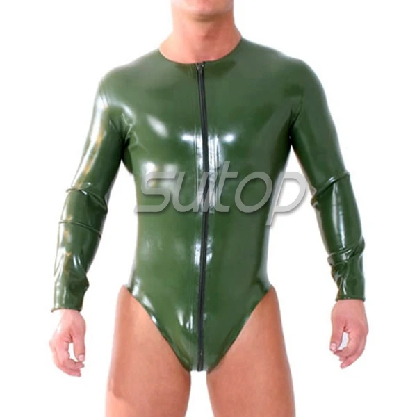 olive green catsuit