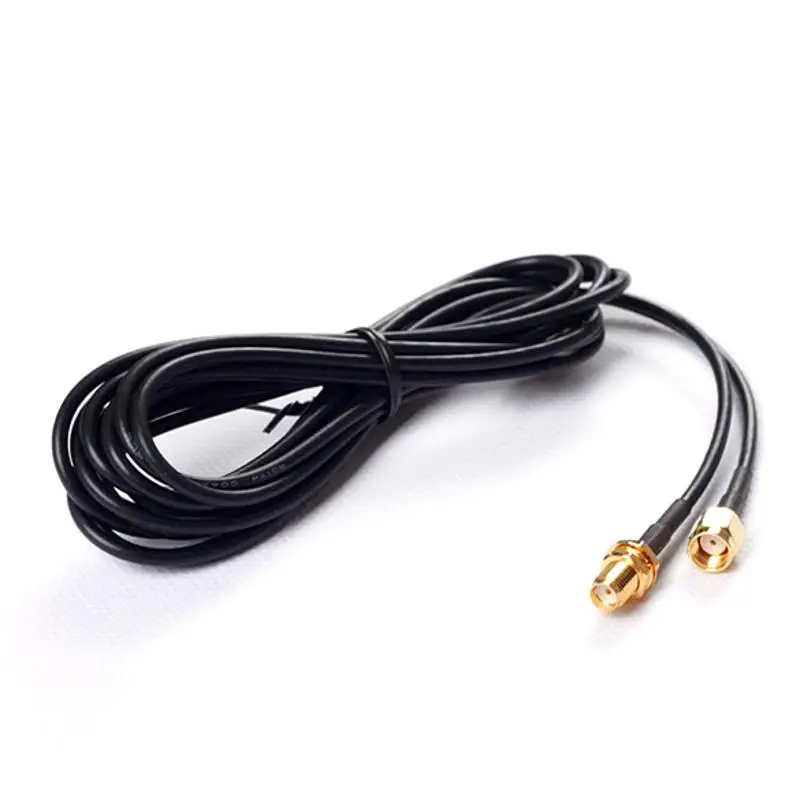 

2.8M Antenna RP-SMA Extension Cable for WiFi Wi-Fi Router Ideal for extend cable for installing the antenna to ideal location