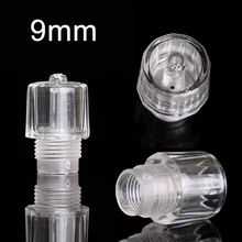 9 мм Makup трубка Перманентный макияж одноразовая ручка поставка оборудования Хрустальная головка 9 мм 100 шт/партия