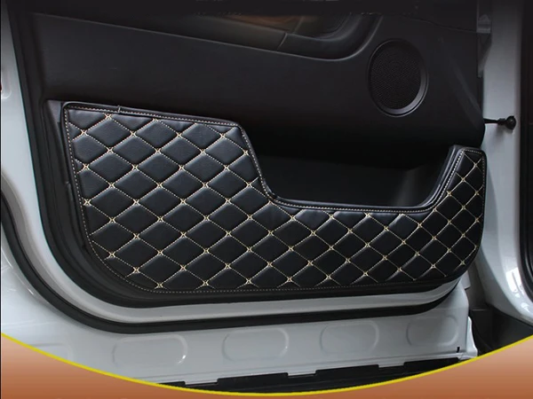 

Custom Special Car Door Anti Kick Pad Protection Mat For Land Rover Discovery Sport Range Rover Evoque Interior Anti Dirty Mat