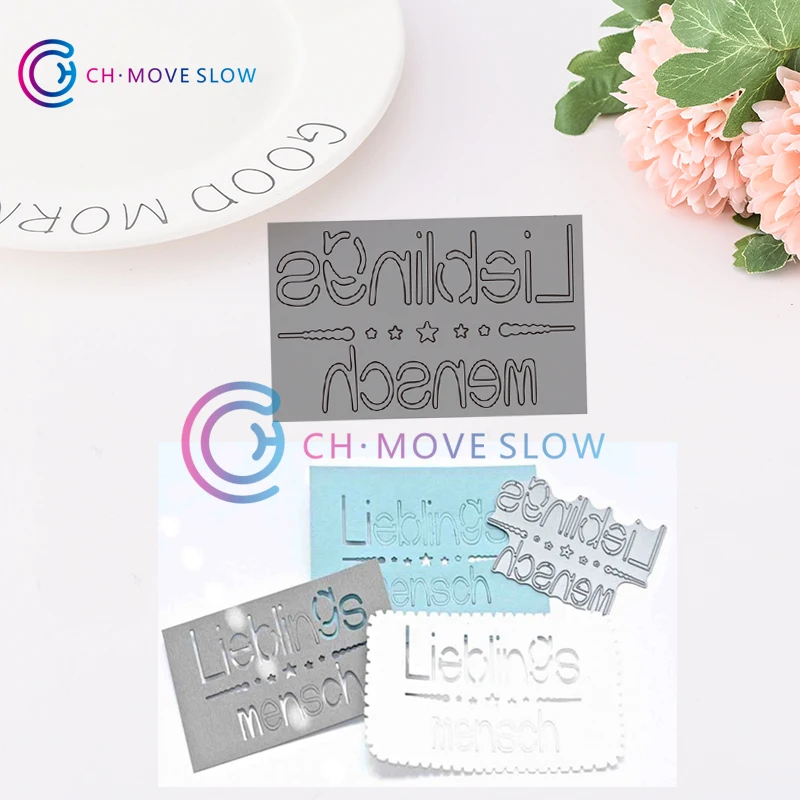 

2019 New Arrival CH Letter Metal Cutting Dies 3D DIY Scrapbooking Carbon Sharp Craft Die Photo Invitation Cards