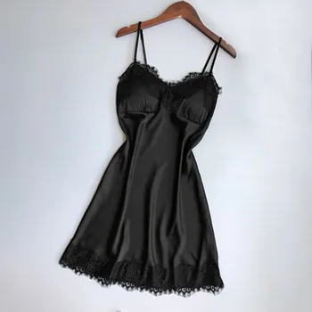 

night dress women Sexy Sleepwear Lace Lingerie Nightwear Underwear Robe Babydoll Sleepwear Dress night gown hot