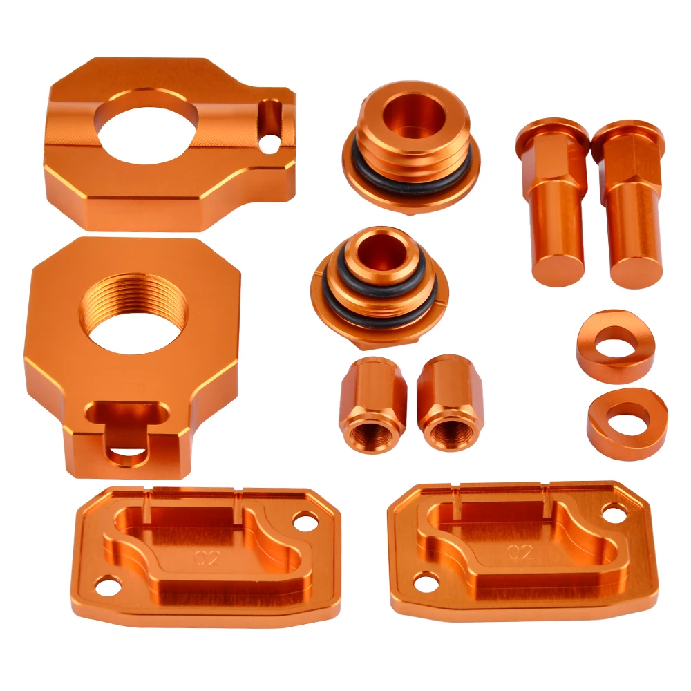 Motorcycle Dirt Bike Accessories Brake Clutch Reservoir Cover Axle Block For KTM SX SXF EXC EXCF XC XCW XCFW 125 250 350 450 530