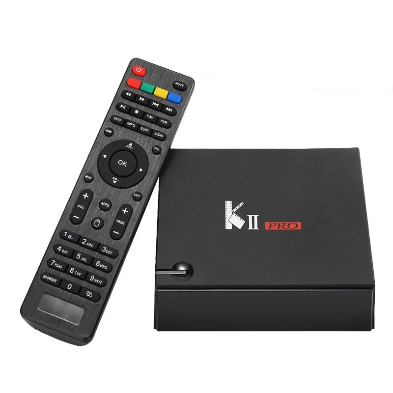 

Genuine KII Pro Android DVB-S2 DVB-T2 TV Box 2GB 16GB Amlogic S905 Quad Core 2.4G 5G Wifi Bluetooth Smart Media Player