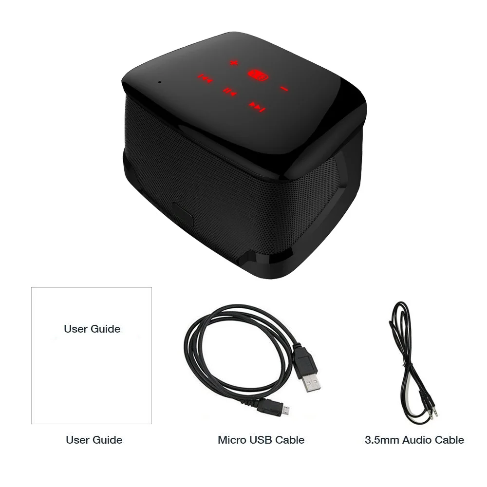 Meidong Miniboom II беспроводной Bluetooth динамик мини портативный с микрофоном для телефона