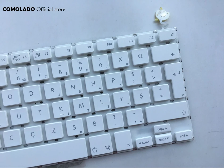 TR турецкая Клавиатура для ноутбука Apple Macbook 13 3 A1181 белая клавиатура