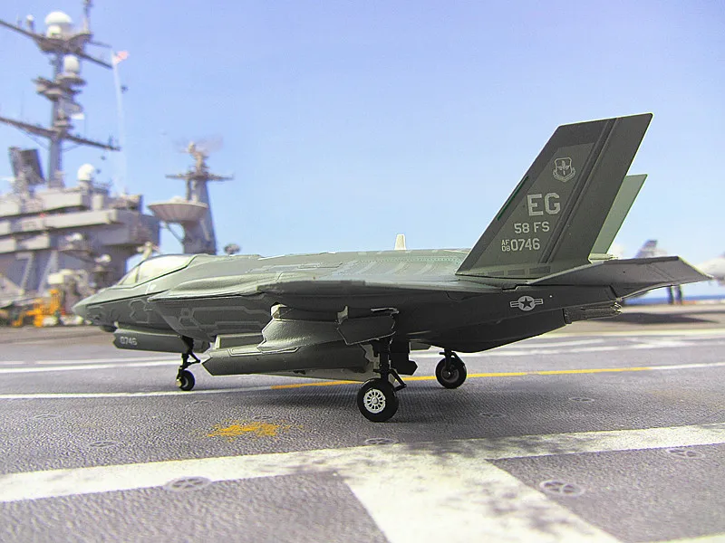 США Airforce F35 молния модель самолета-истребителя 1: 72 для F35A/F35B вертикальный взлет и посадка/F35C