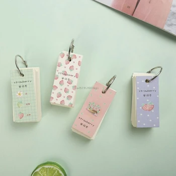 

New 1piece 110 Sheets Lovely Mini Notebook School Supply Vocabulary Writing Reciting Book