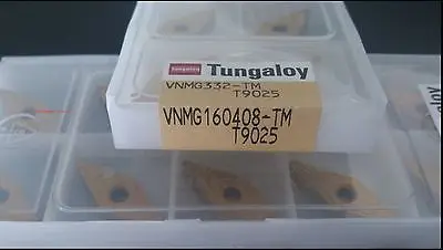 

2PCS TU+ VNMG160408-TM T9025 VNMG332-TM Carbide Inserts 10PCS/Box