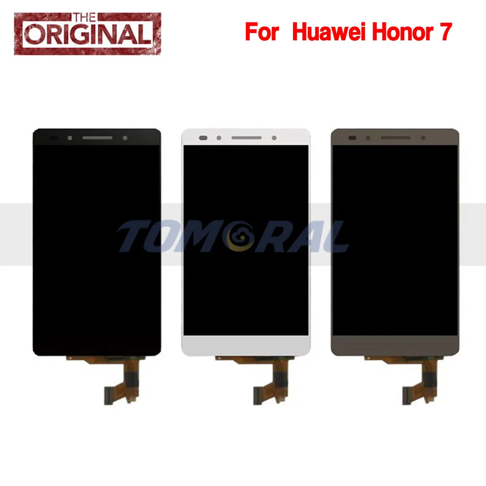 

Tomoral For Huawei Honor 7 LCD Display with Touch Screen Digitizer Assembly + Free shipping