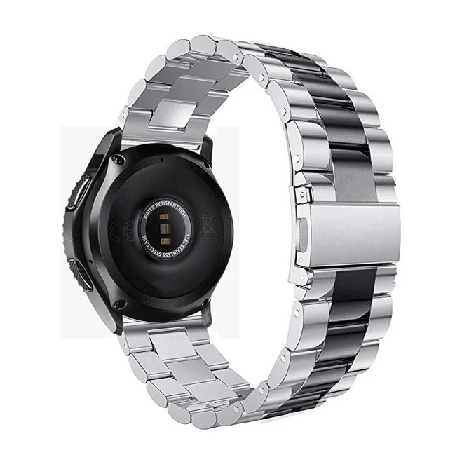 Нержавеющая сталь премиум класса ремешок для samsung Galaxy Watch 46 мм SM-R800 быстросъемные часы ремешок Galaxy 42 мм браслет