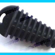 Черная выхлопная труба глушитель промывочная заглушка Мотоцикл мопед скутер KTM YZF TRX SSR TTR мотовездеход вездеход квадроцикл MX Dirt Pit Motor Bike