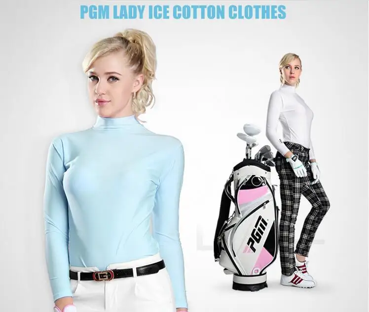 Top quality Slim comfortable sun proof women's Golf shirts Leisure Good elasticity long sleeve T 