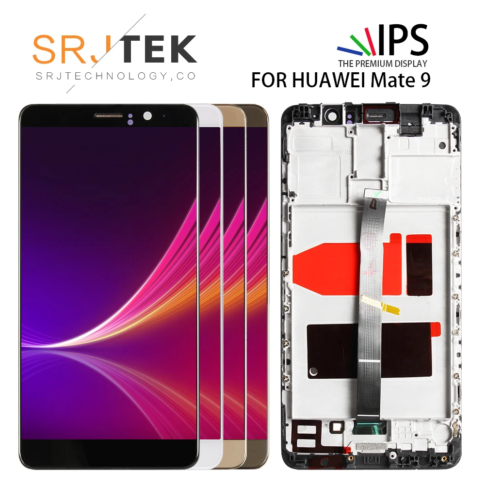 

TESTED 5.9'' 1920x1080 LCD For Huawei Mate 9 LCD Display Touch Screen Digitizer Replacement Parts MHA-L09 MHA-L29