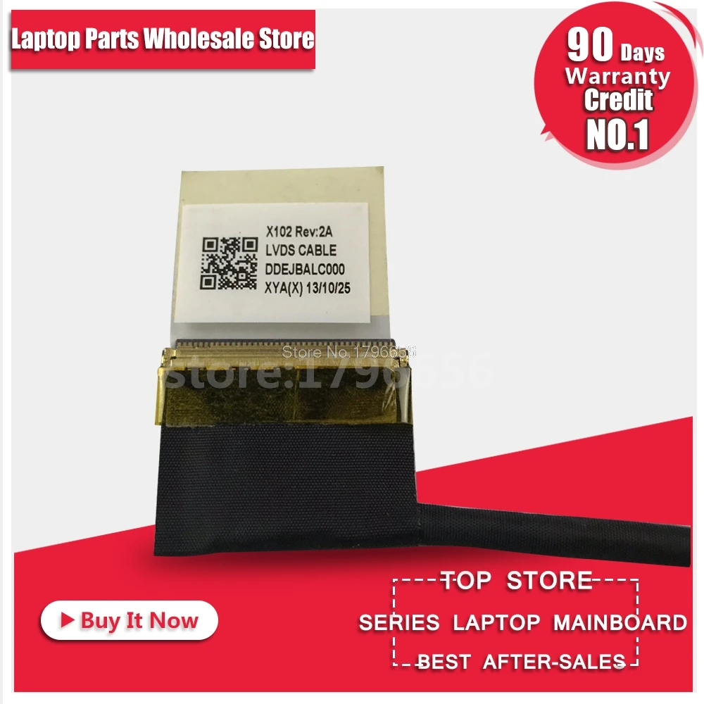 Tanie Nowy ekran laptopa LVDS LED LCD wideo Flex kabel do asusa X102BX X102B X102 14005 01060100