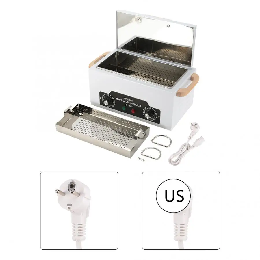 200 Degrees High Temperature Sterilizer Nail Art Tools Disinfection Cabinet Nail Art Tool Sterilizer