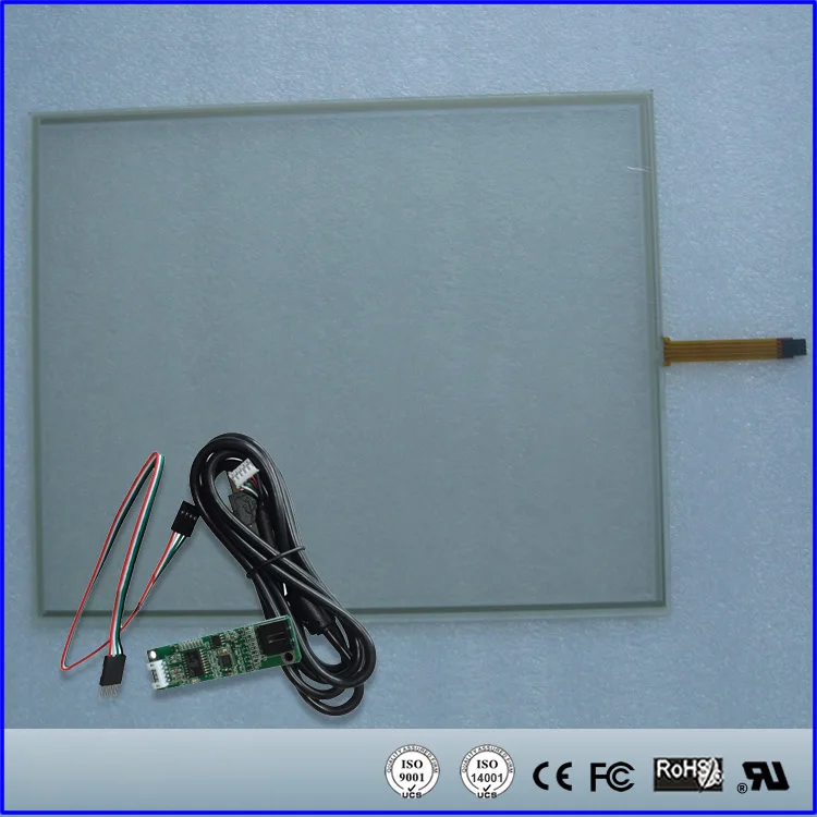 22 Inch 310x488mm 4 Wire Resistive Touch Screen