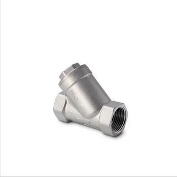 

DN25 1" BSP Female Thread 304 Stainless Steel Inline Y Filter Strainer