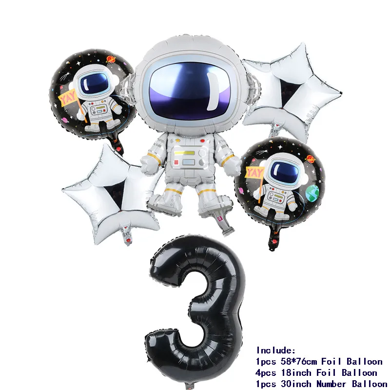 6 шт. воздушные шары на день рождения, черные воздушные шары с цифрами, украшения для первого дня рождения, Детские воздушные шары, вечерние воздушные шары с гелием