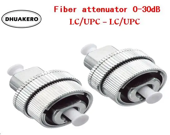 AB233 LC/UPC-LC/UPC Регулируемый разложение аттенюатор 0-30dB переменной волокно оптический аттенюатор