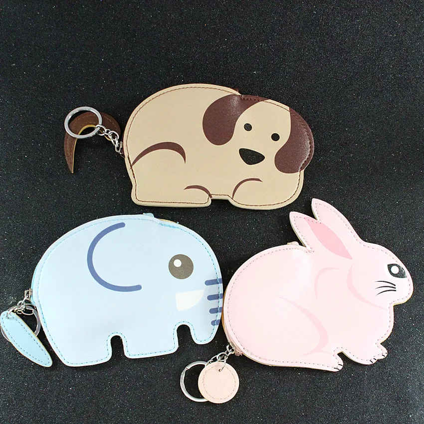 

M305 Personality Whole Body Animal Simple Personality Coin Bag Small Wallet Girl Lovable Student Zero Purse Wholesale