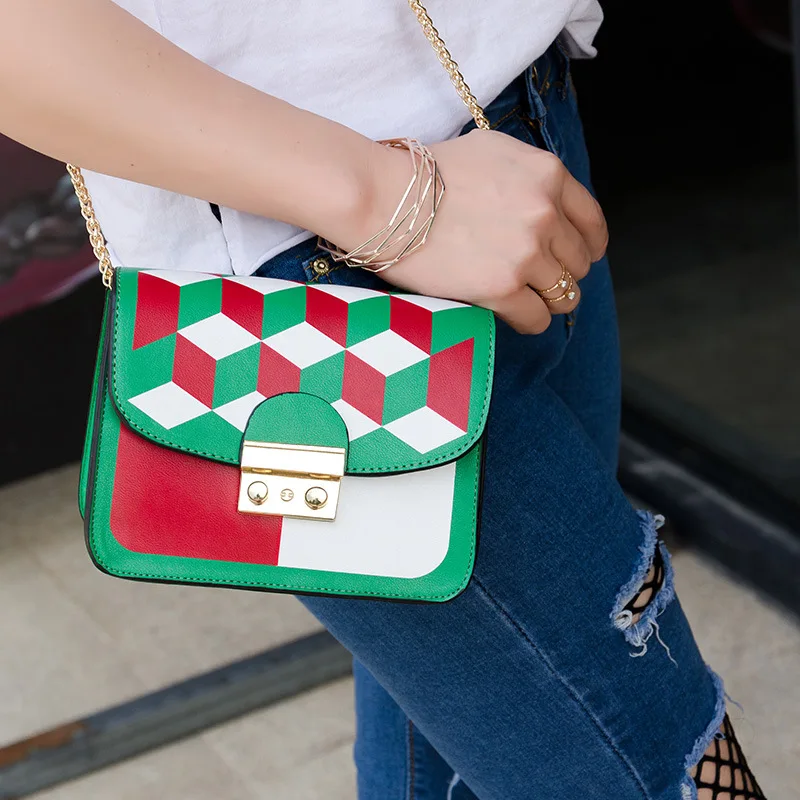 

2017 new Women Messenger Bags Fashion Women bag Chain Small Women Crossbody Bags Brand Handbag Shoulder Bag For Ladies