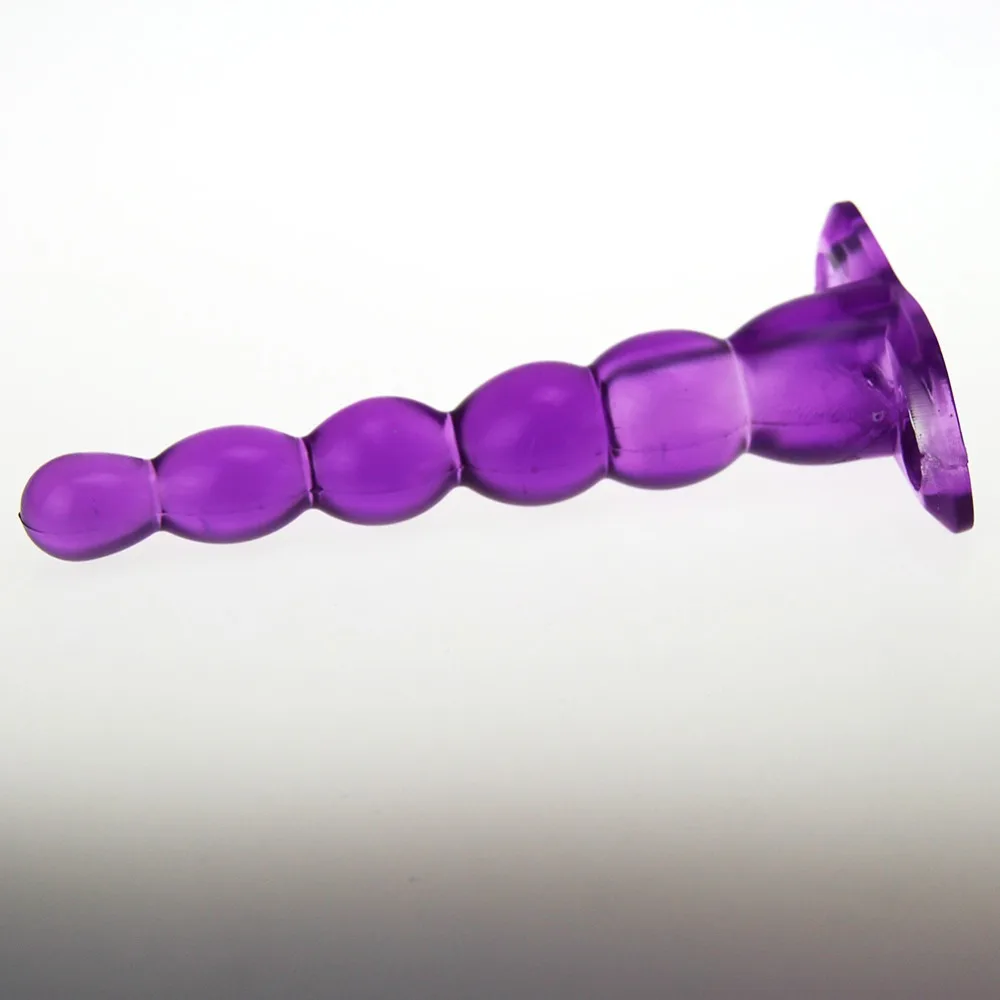 h005BASICS Beaded Slimline Butt Plug (16)