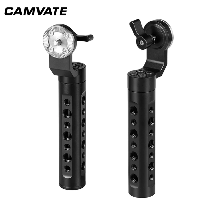 Алюминиевая ручка для сыра CAMVATE с ручкой ARRI Rosette M6 (пара) C2178|Аксессуары фотостудии|