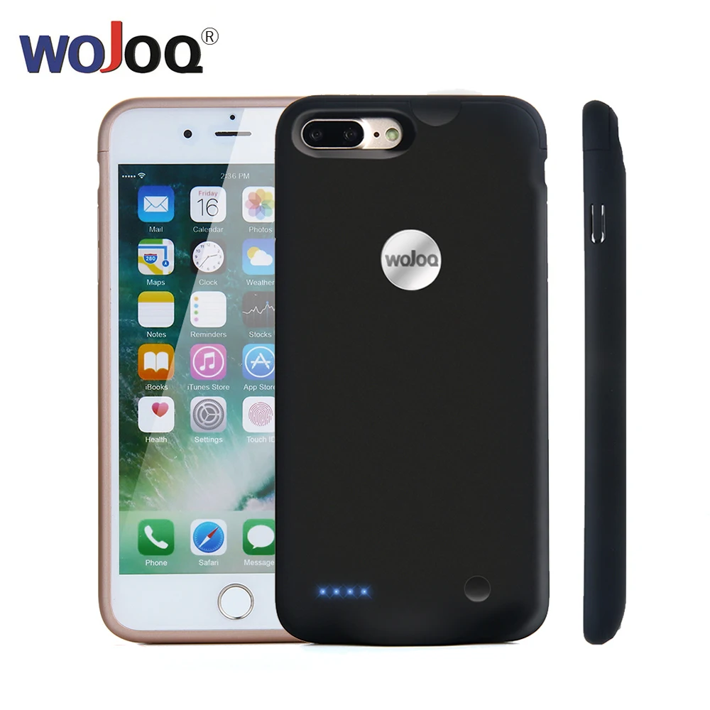 

Battery Charging Case For iPhone 8 7 Plus Extended Power Bank Charing Cases For iphone 8 Ultra-thin Battery Cover 2800 3600 mAh