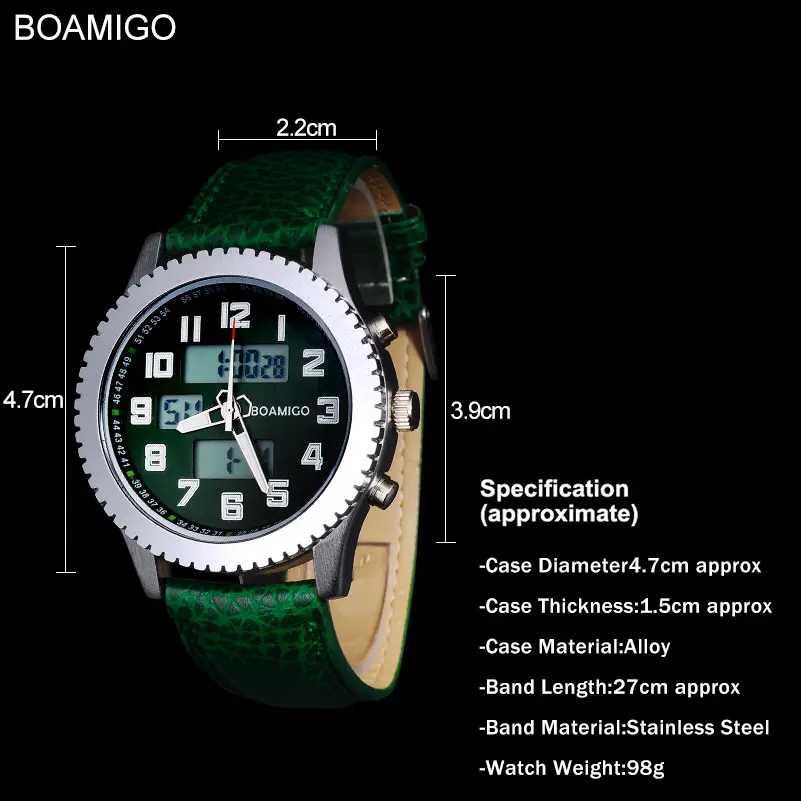 Часы мужские спортивные в стиле милитари с двойным циферблатом|wristwatch mens|watch