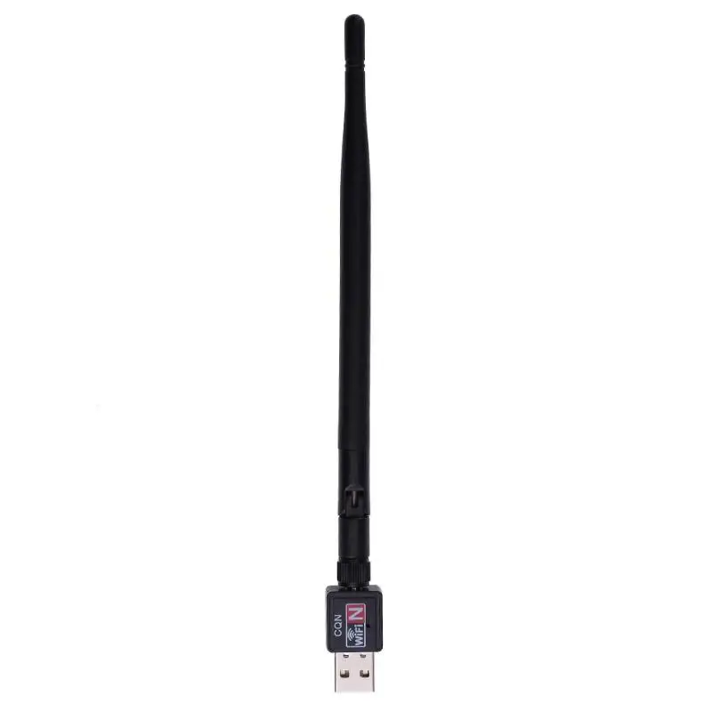 

Soft 600Mbps USB 2.0 Wifi Router Adapter Wireless Network Card 802.11 b/g/n LAN Card with 5dBI Antenna for Laptop Computer