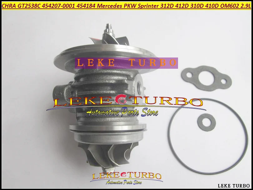 CHRA GT2538C 454207-0001 454207 454184 454111 For Mercedes PKW Sprinter 212 312D 412D 210D 310D 410D OM602 2 (4)