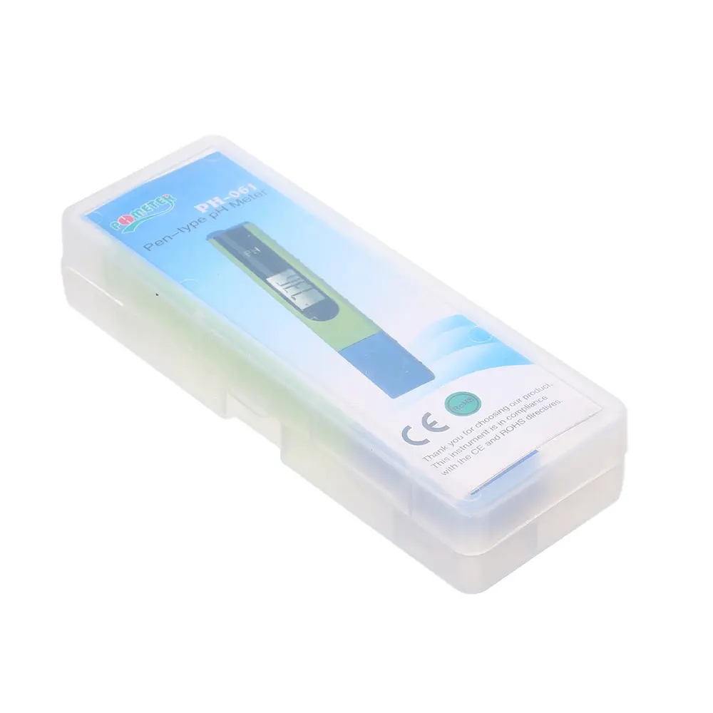 Portable LCD PH Meter Digital Water Tester ATC PH Tester For Water Quality Analysis Device High Accuracy Pen type PH Meters