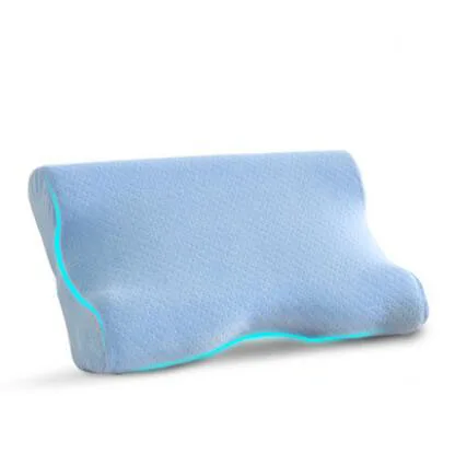 Памятная пена для предотвращения морщин подушка для красоты против морщин подушка - Цвет: Небесно-голубой