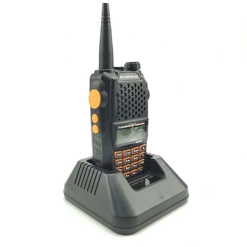 Baofeng UV 6R 7 Вт двухдиапазонный УКВ Радио рация Ham КВ трансивер Walky Talky Professional