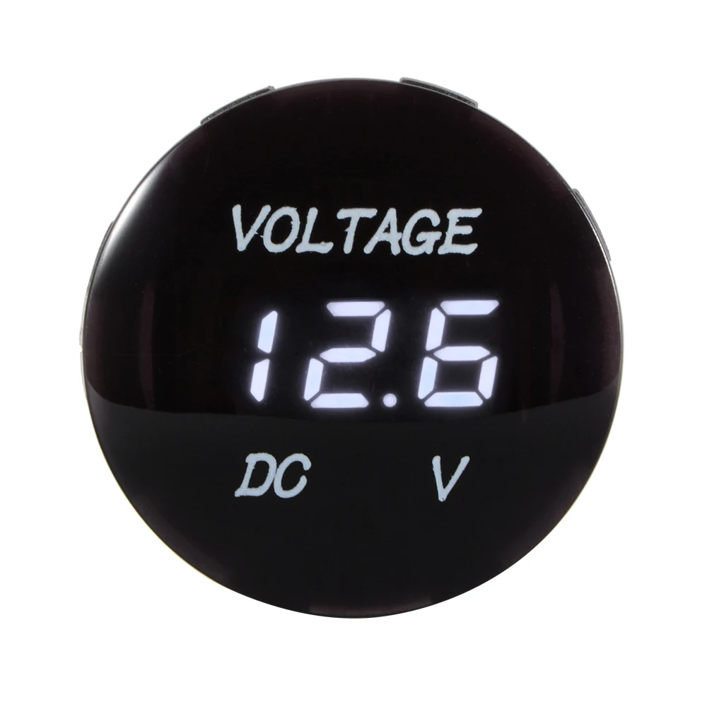 XCSOURCE Universal Digital Display Voltmeter Waterproof Voltage Meter