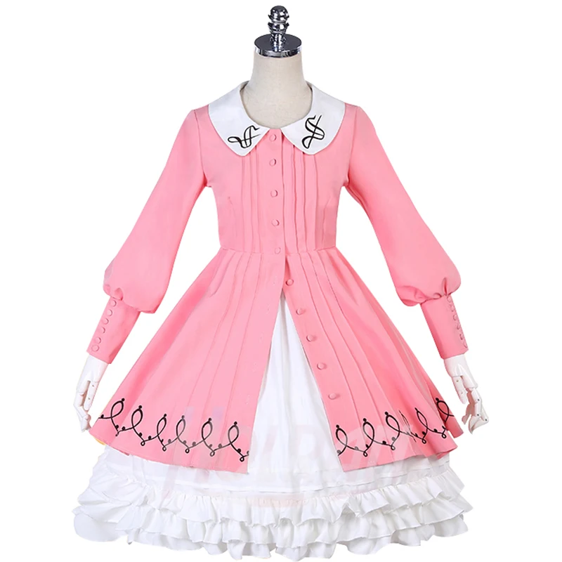 Карнавальный костюм в стиле Лолиты панк kawaii KINOMOTO Sakura нарядное платье принцессы