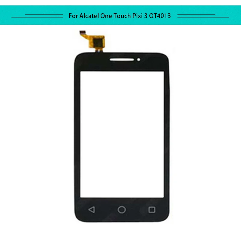 5 шт. для Alcatel One Touch Pixi 3 OT4013 4013D сенсорный экран сенсорная панель стекло дигитайзер