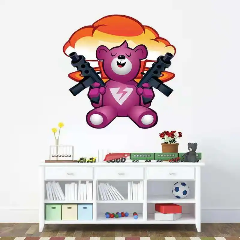 

Fortnight The fortress night Action figure Around the game toys for sticker wall toys dormitory Room Family decoration