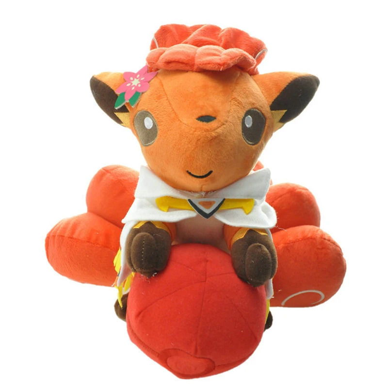 28 см милые Vulpix высококачественные плюшевые игрушки мягкие животные милые Мультяшные игрушки модные горячие куклы на день рождения Рождественские подарки для детей
