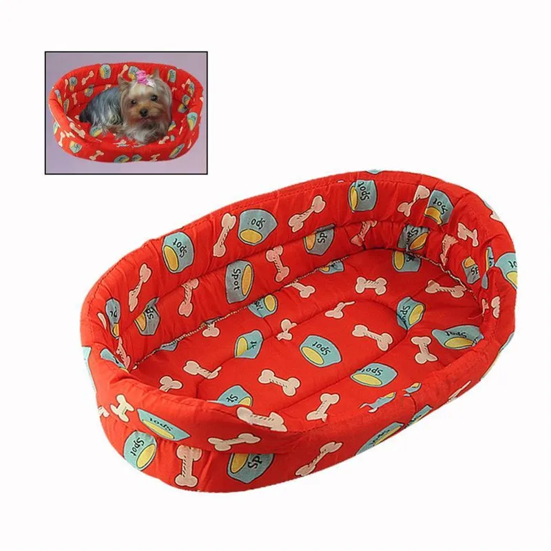 Зимнее теплое милое Лежанка для собаки любимчика котенок щенок подушка для собак кошек прикроватная корзина матрас для дивана кровати Pad EQC659