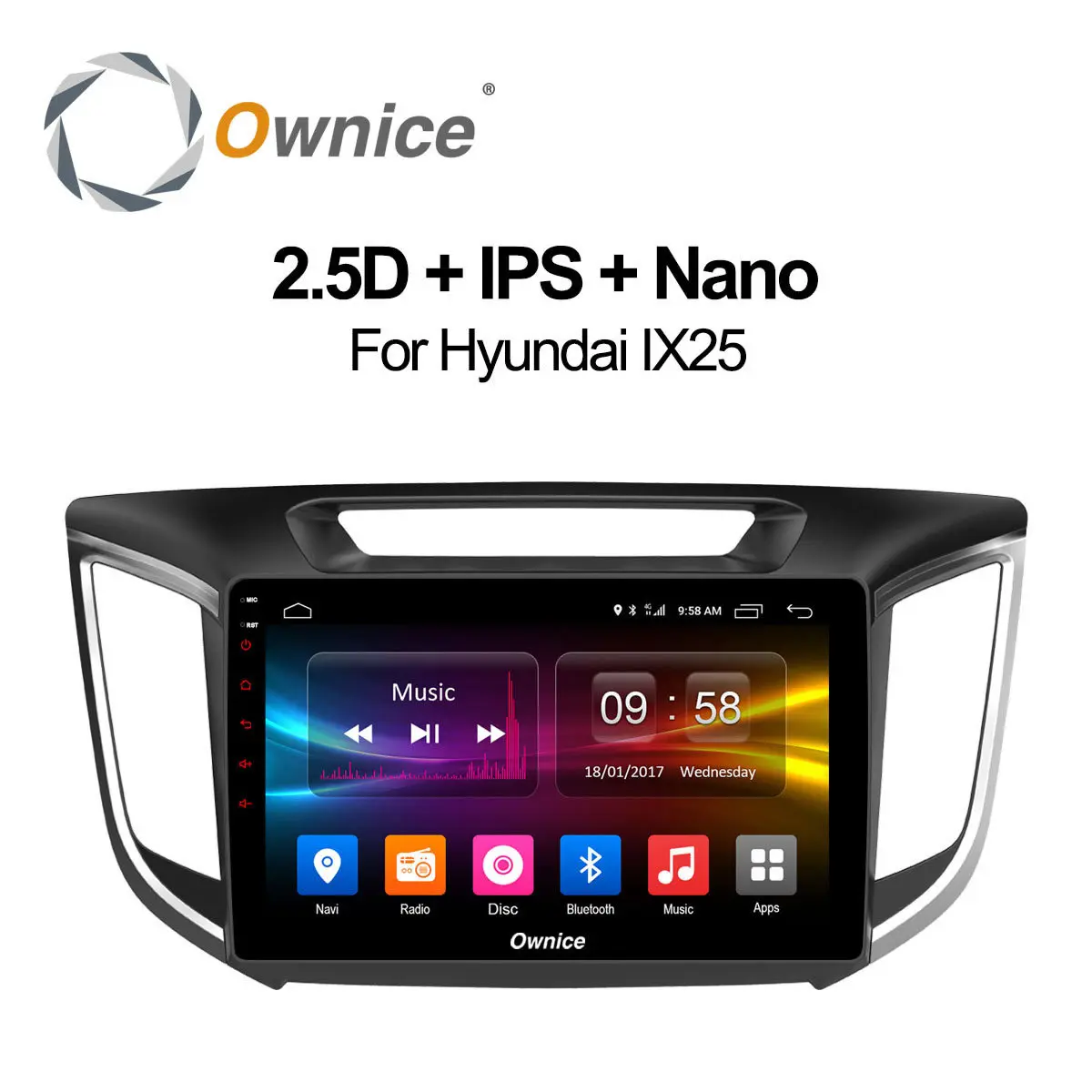 

Ownice C500+ 10.1" Octa 8 Core Android 6.0 2G RAM 32G ROM Car DVD For HYUNDAI IX25 2014 2015 2016 GPS Radio Navi Support 4G LTE