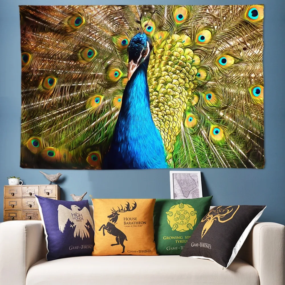 Настенная подвесная аниме ткань большого размера винтажные декоративные