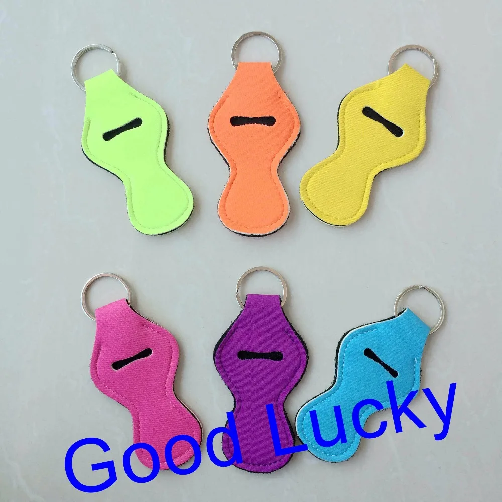 200pcs/lot free shipping New arrival stock chapstick holder neoprene