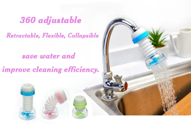 Faucet Booster Shower Household Anti Splash Tap Water Splash Filter Water Filter Water Saving Faucet Wispun Faucet Sprayer