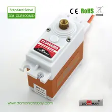 10 шт./партия DM-CLS400MD Китай качество металла шестерни без сердечника 76 г/0,13 s/40кг. см цифровой сервопривод