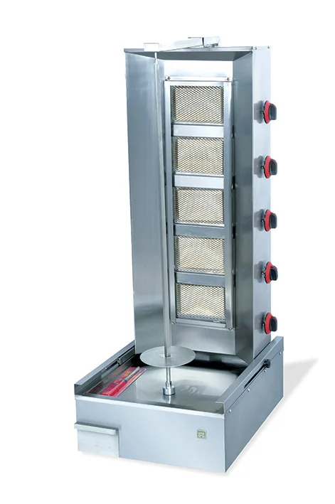 Газовая машина Doner Kebabs гриль для индейки Электрический Вертикальный Бройлер